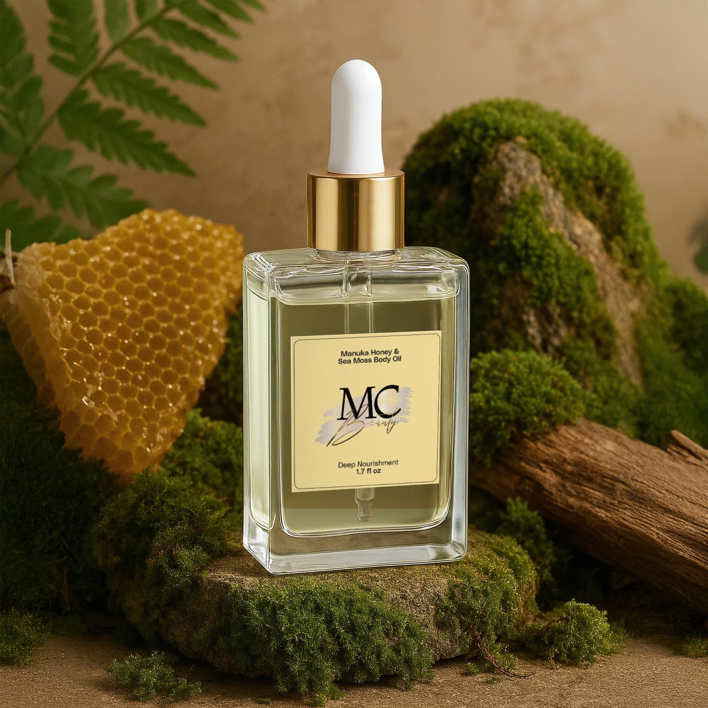 Manuka Honey Sea Moss Post-Shave & Body Oil