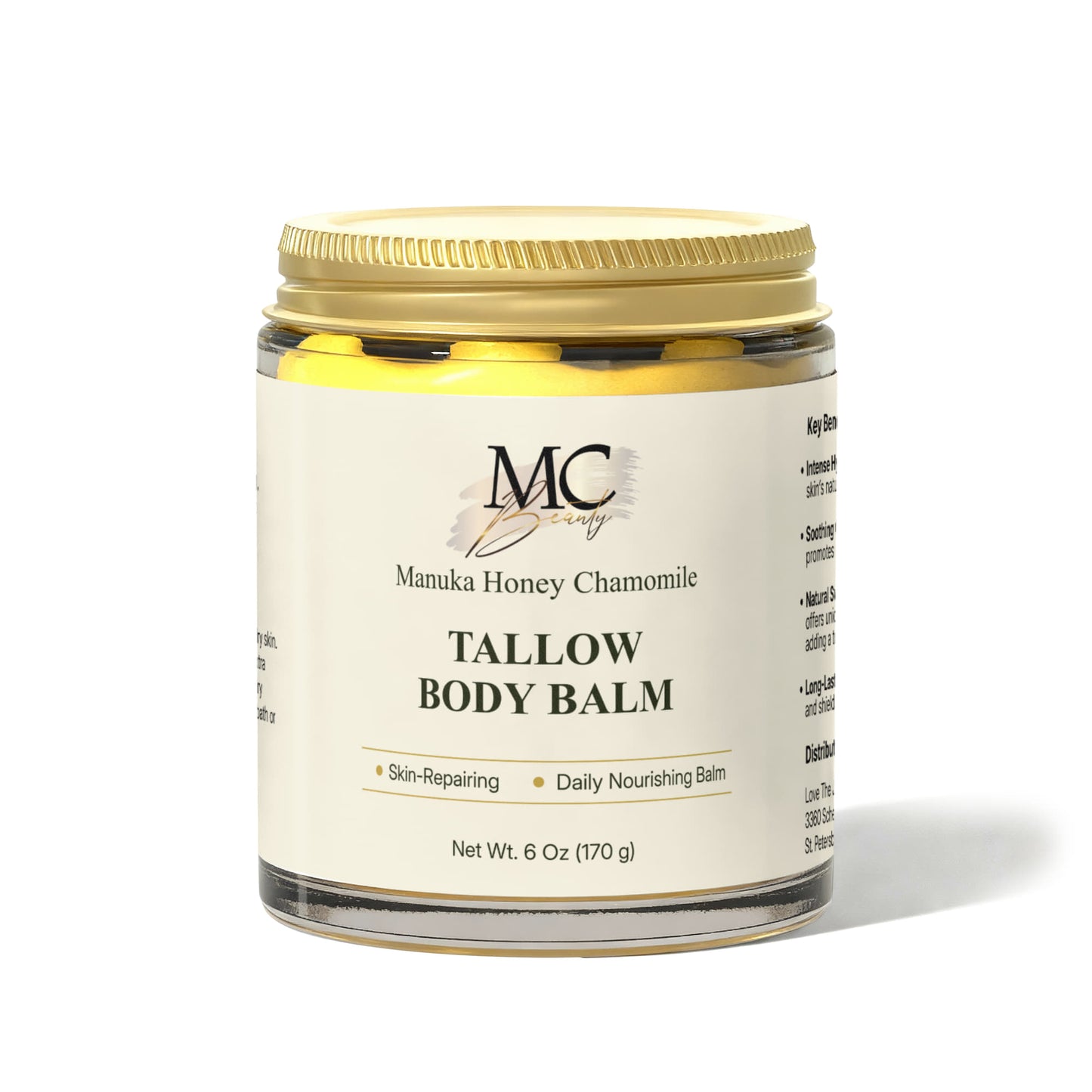 Manuka Honey Chamomile Tallow Body Balm