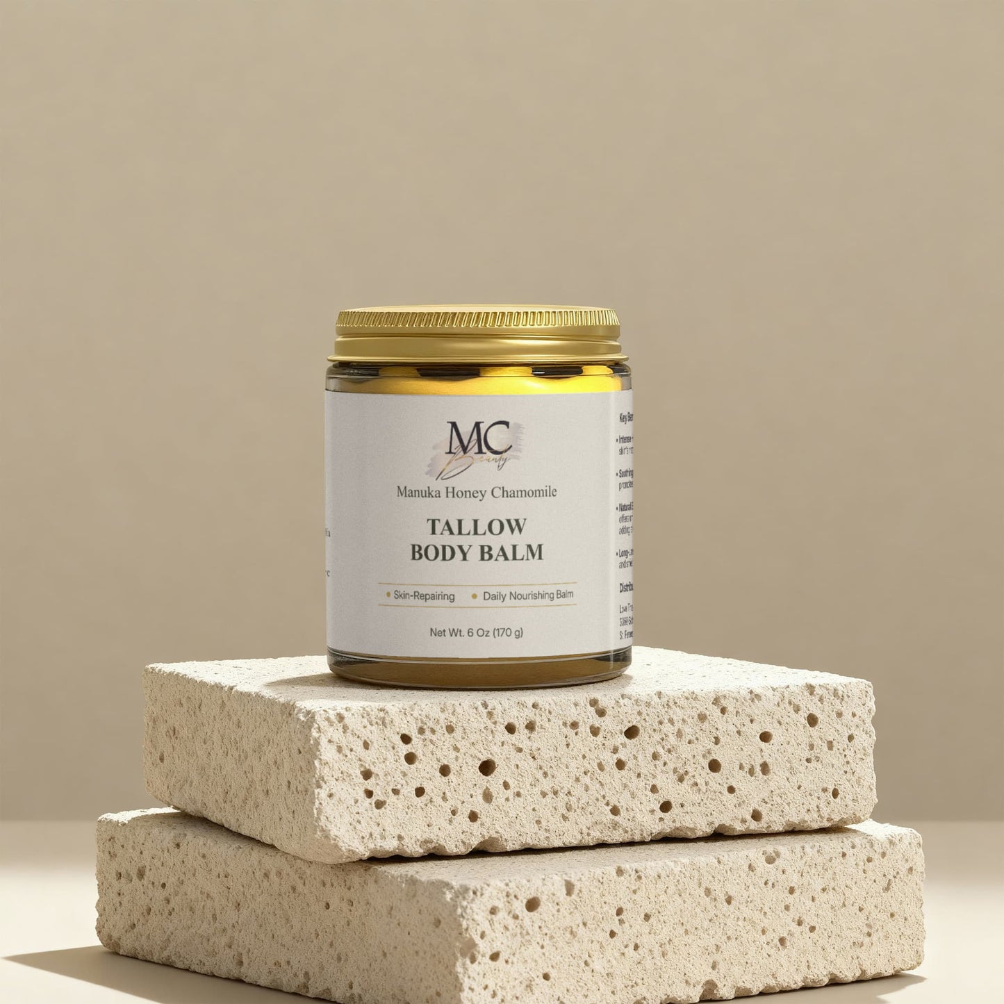 Manuka Honey Chamomile Tallow Body Balm