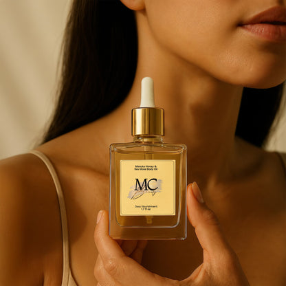 Manuka Honey Sea Moss Post-Shave & Body Oil